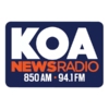 KOA 850 AM & 94.1 FM logo