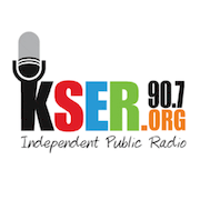 KSER 90.7 FM logo