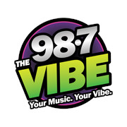 98.7 The Vibe logo