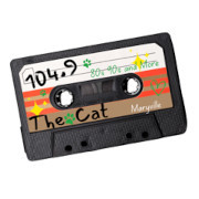 104.9 The Cat logo