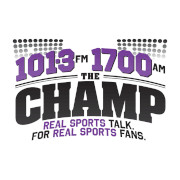101.3 & 1700 The Champ logo