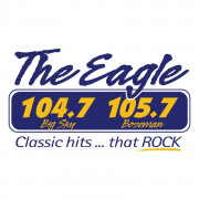 The Eagle 104.7 & 105.7 logo