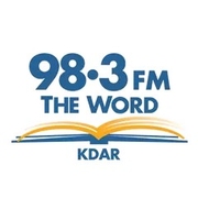 KDAR 98.3 FM The Word logo