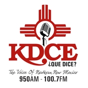 KDCE 950 AM & 100.7 FM logo