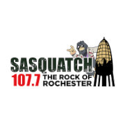 Sasquatch 107.7 logo