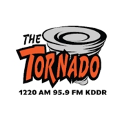 KDDR The Tornado logo