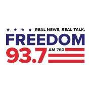 Freedom 93.7 logo
