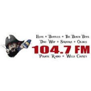 Pirate Radio 104.7 logo