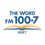 The Word FM 100.7 KGFT logo