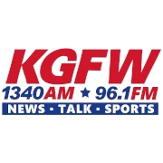 1340 KGFW logo
