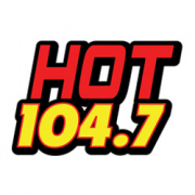 HOT 104.7 logo