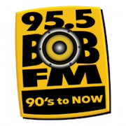 95.5 BOB FM logo