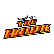93.5 The Hawk logo