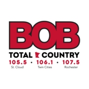 TOTAL Country BOB FM logo