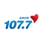 Amor 107.7 logo
