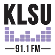 91.1 KLSU logo