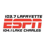 ESPN 103.7 and 104.1 logo