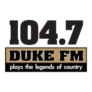 104.7 Duke FM logo