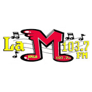 La M 103.7 FM logo