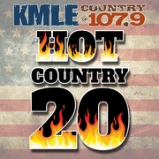 KMLE Hot Country 20 logo