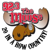 The Moose 92.3 logo
