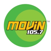 Movin 105.7 logo