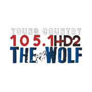 105.1 HD2 The Wolf logo