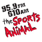 95.9 & 610 The Sports Animal logo