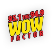 95.1/94.9 The Wow Factor logo