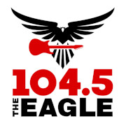 104.5 The Eagle logo
