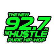 92.7 The Hustle logo