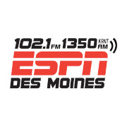 102.1 FM 1350 AM ESPN logo