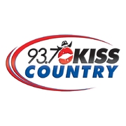 93.7 Kiss Country logo