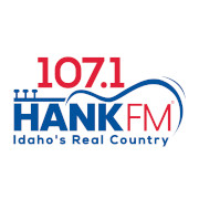 107.1 Hank FM logo