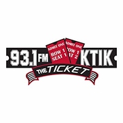 93.1 KTIK The Ticket logo