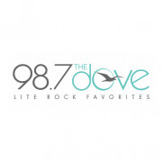 98.7 the Dove logo