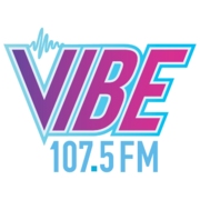 Vibe 107.5 logo