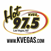 Hot 97.5 KVEG logo