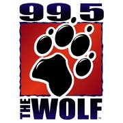 99.5 The Wolf logo
