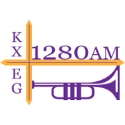 KXEG 1280 AM logo
