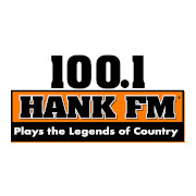 100.1 Hank FM logo