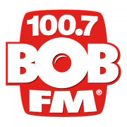 100.7 & 105.5 BOB FM logo