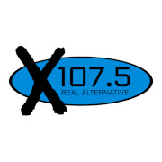 X107.5 logo
