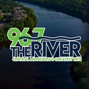 96.7 The River logo