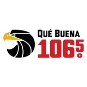 Que Buena 106.5 logo