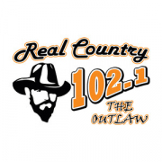 Real Country 102.1 The Outlaw logo