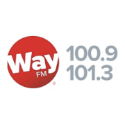 101.3/100.9 Way FM logo