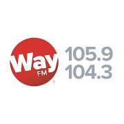 105.9 & 104.3 WayFM logo