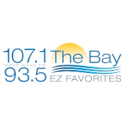 107.1/93.5 The Bay logo
