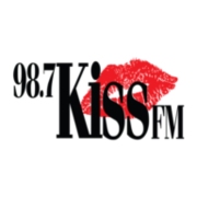 98.7 Kiss FM logo